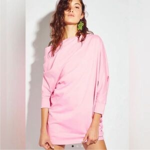 Free People Pink Asymmetrical Dress, size L